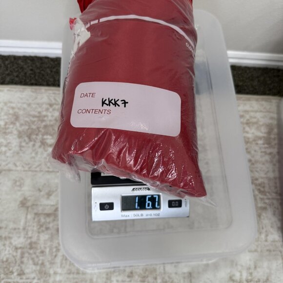 Vintage Nebraska Cornhuskers Bomber Jacket Mens Red NCAA Football Satin 90s - Picture 10 of 10